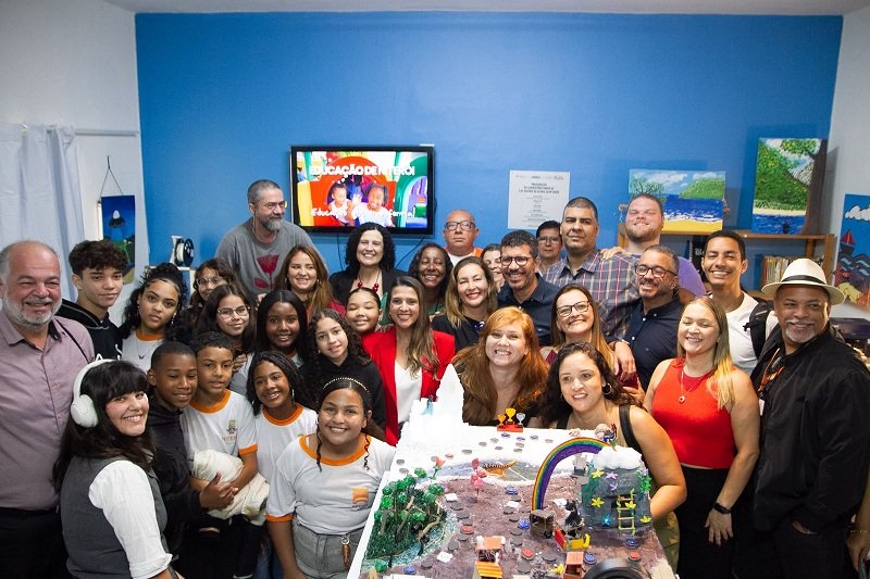 Visita da secretária nacional do MCTI, Germana Coriolano, na Escola Municipal Rachide da Glória Salim Saker – Foto Leonardo Fonseca (4)