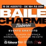Baile Charme movimenta o Centro de Itaboraí com música, dança e cultura neste sábado (1508)