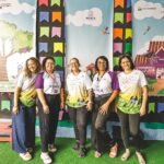 Equipe NEACA SG em atividade na escola em Maria Paula
