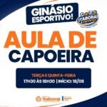 Itaboraí amplia opções esportivas com aulas gratuitas de capoeira no Ginásio Esportivo