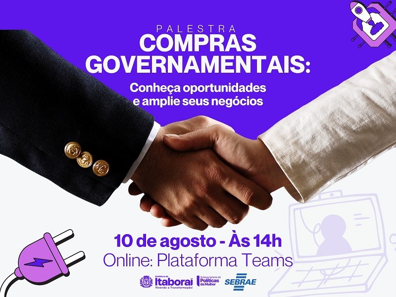Itaboraí realiza palestra gratuita sobre Compras Governamentais em parceria com o Sebrae