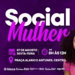Social Mulher leva serviços gratuitos à Praça Alarico Antunes nesta sexta-feira (0708)