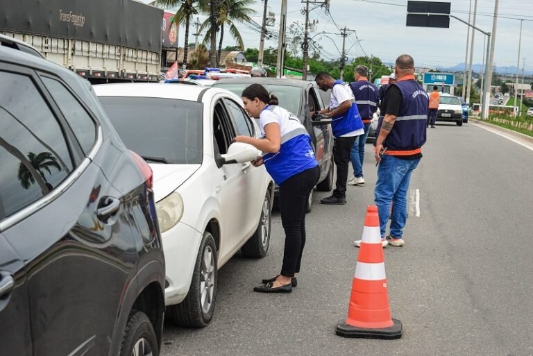 Itaboraí promove ação integrada de conscientização no trânsito