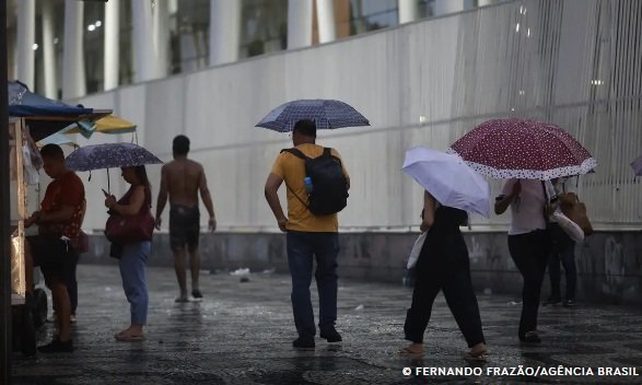 Dia com chuva FotoDivulgação Fernando Frazão